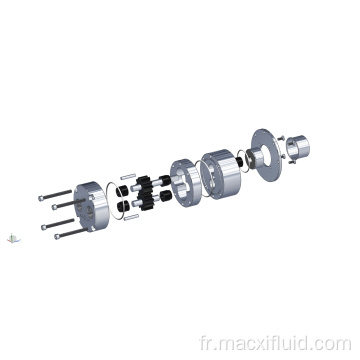 acier inoxydable AC Asynchrones Motor Meting Pompes